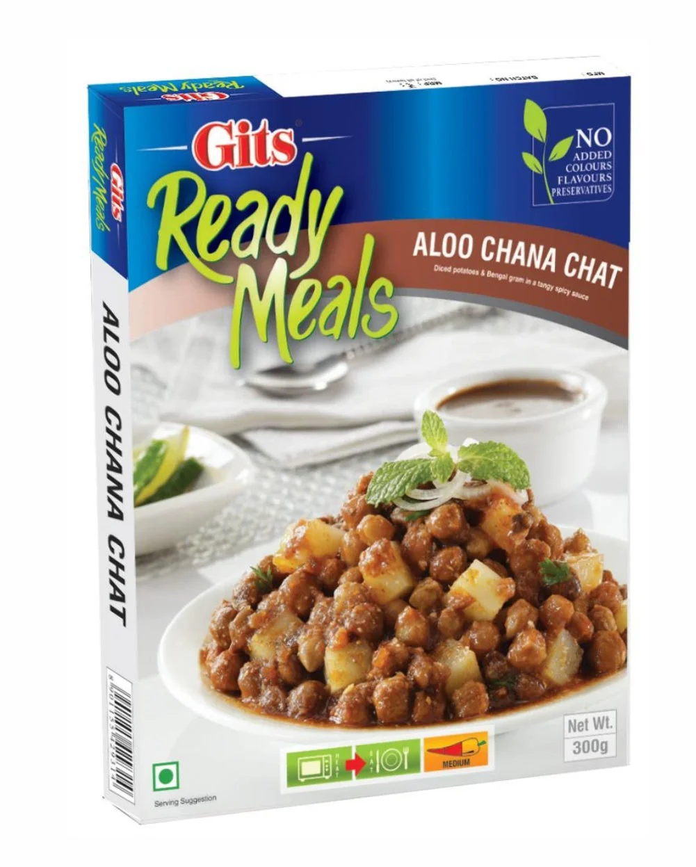 Gits Gits Ready Meal Aloo Chana Chat 300g 300g